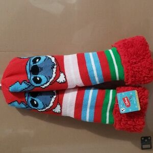 Lilo & Stitch Womens Slipper Socks